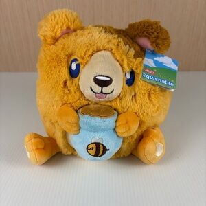 Squishable Mini Honey Bear Plush NWT | Bee Honey Jar | Cute Gift